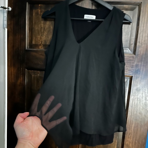 Calvin Klein sleeveless top - US L - Picture 1 of 4